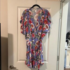 L*Space Floral Wrap Dress